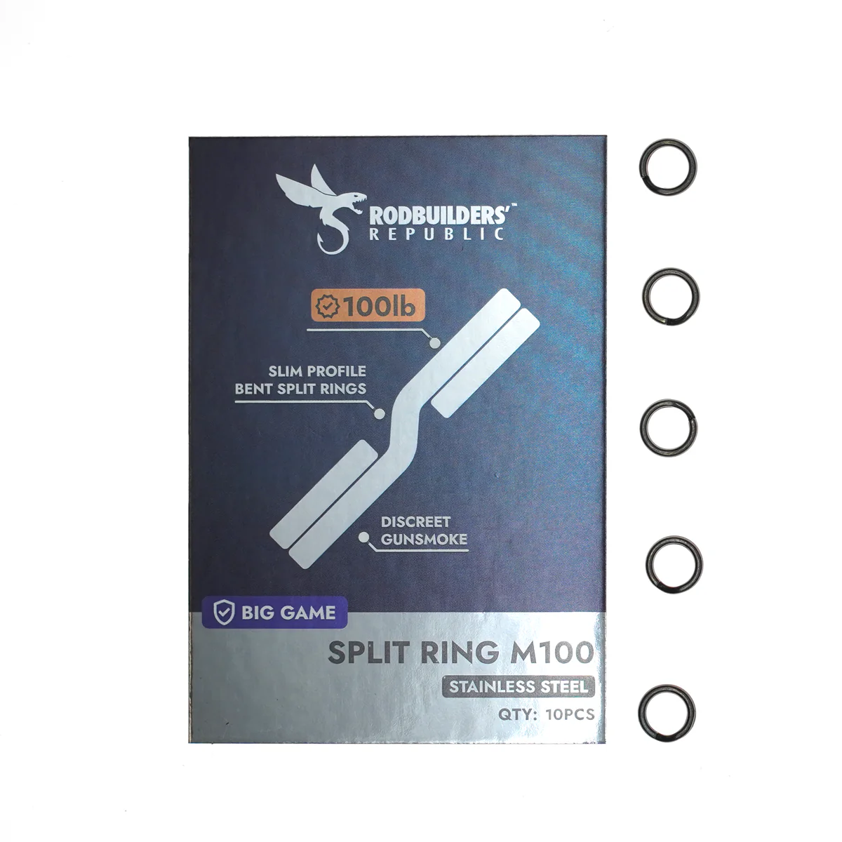 Anneaux brisés Big Game inox Heavy Duty - Image 3