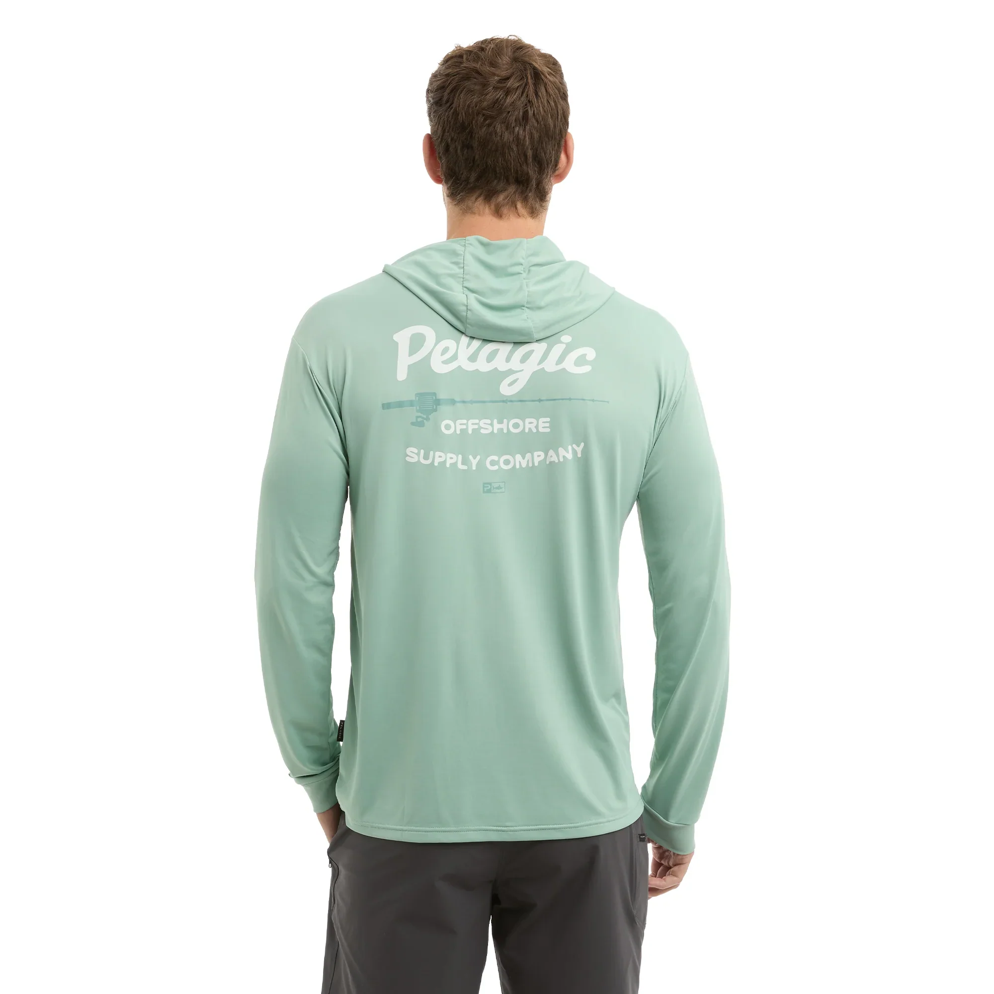 Maillot anti-UV à capuche Pelagic Aquatek Hooded Rodney - Image 4
