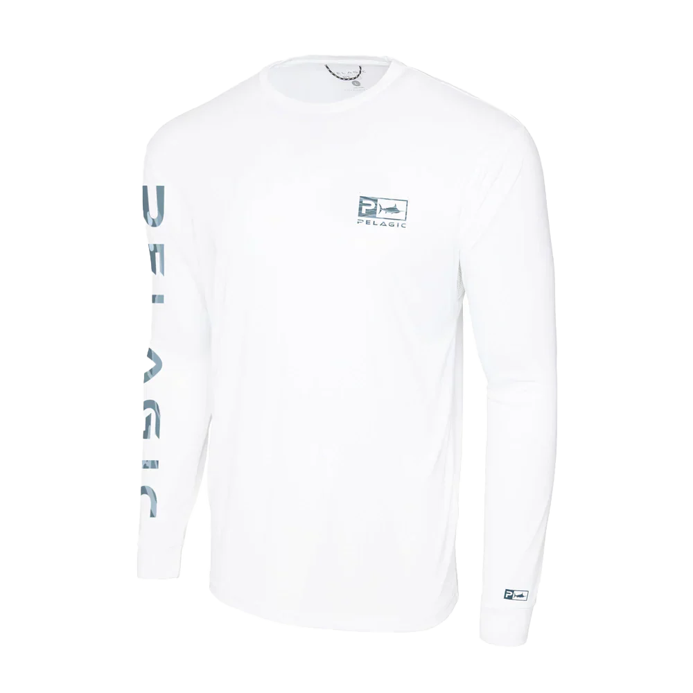 Maillot anti-UV Pelagic Aquatek Wahoo Icon UPF 50+