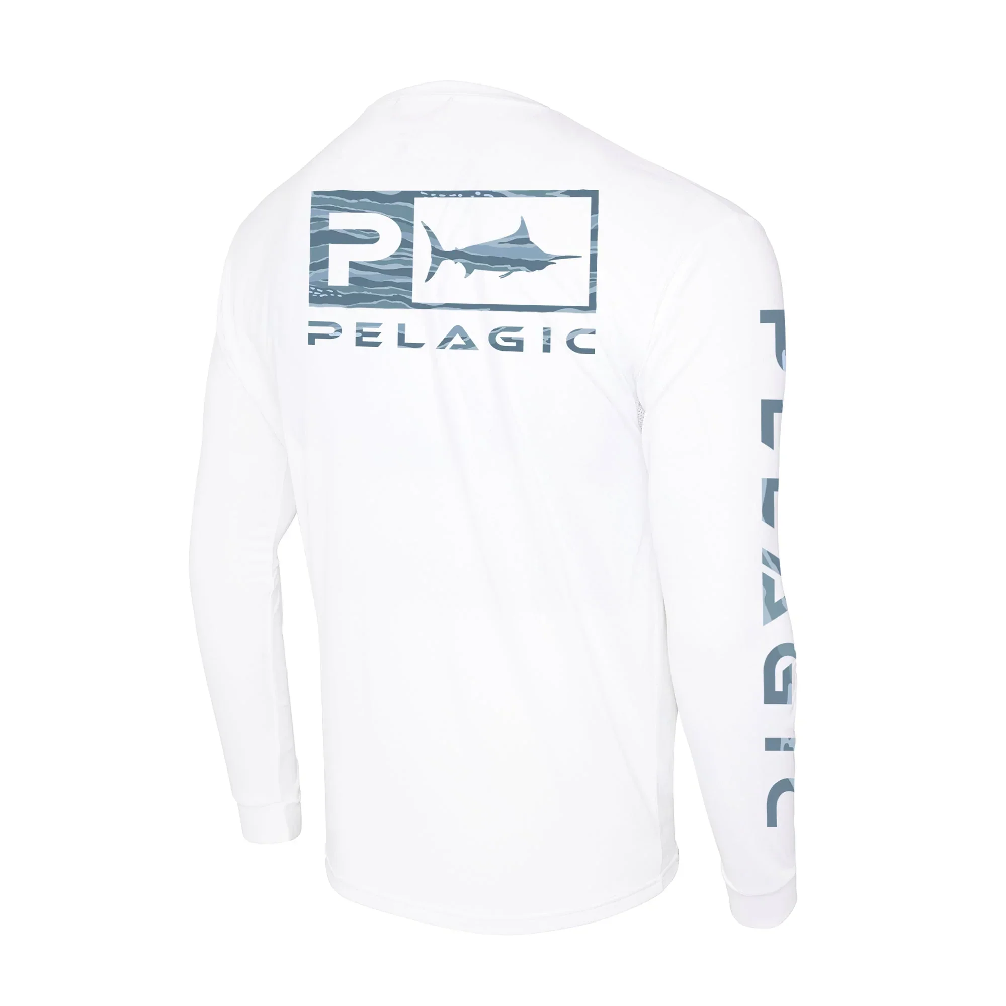 Maillot anti-UV Pelagic Aquatek Wahoo Icon UPF 50+ - Image 2