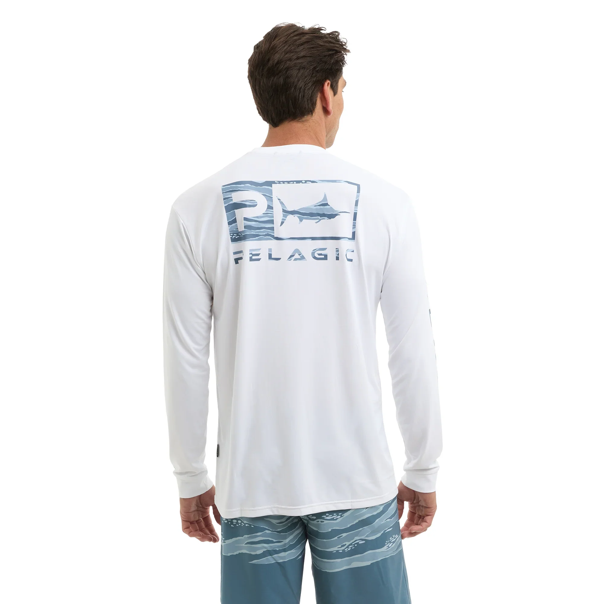 Maillot anti-UV Pelagic Aquatek Wahoo Icon UPF 50+ - Image 5