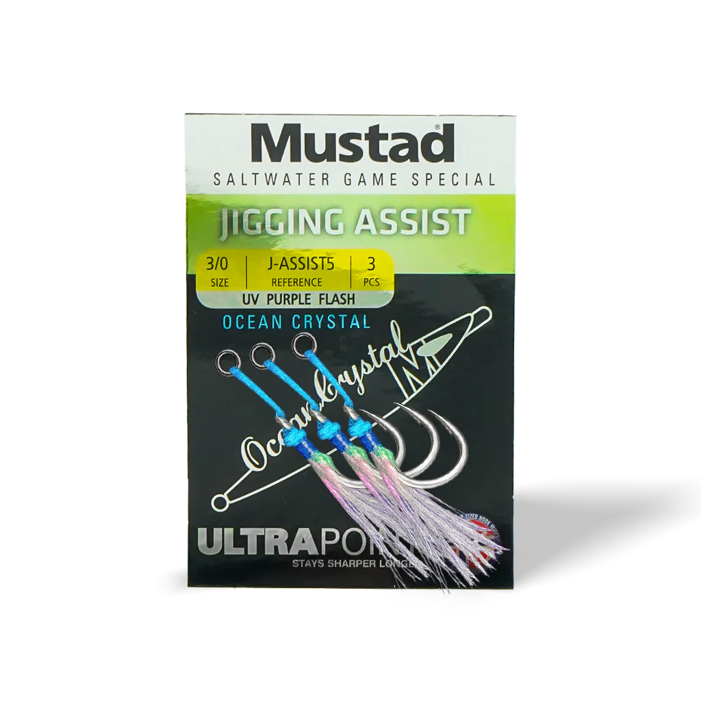 Assist hook Mustad Ocean Crystal Jigging