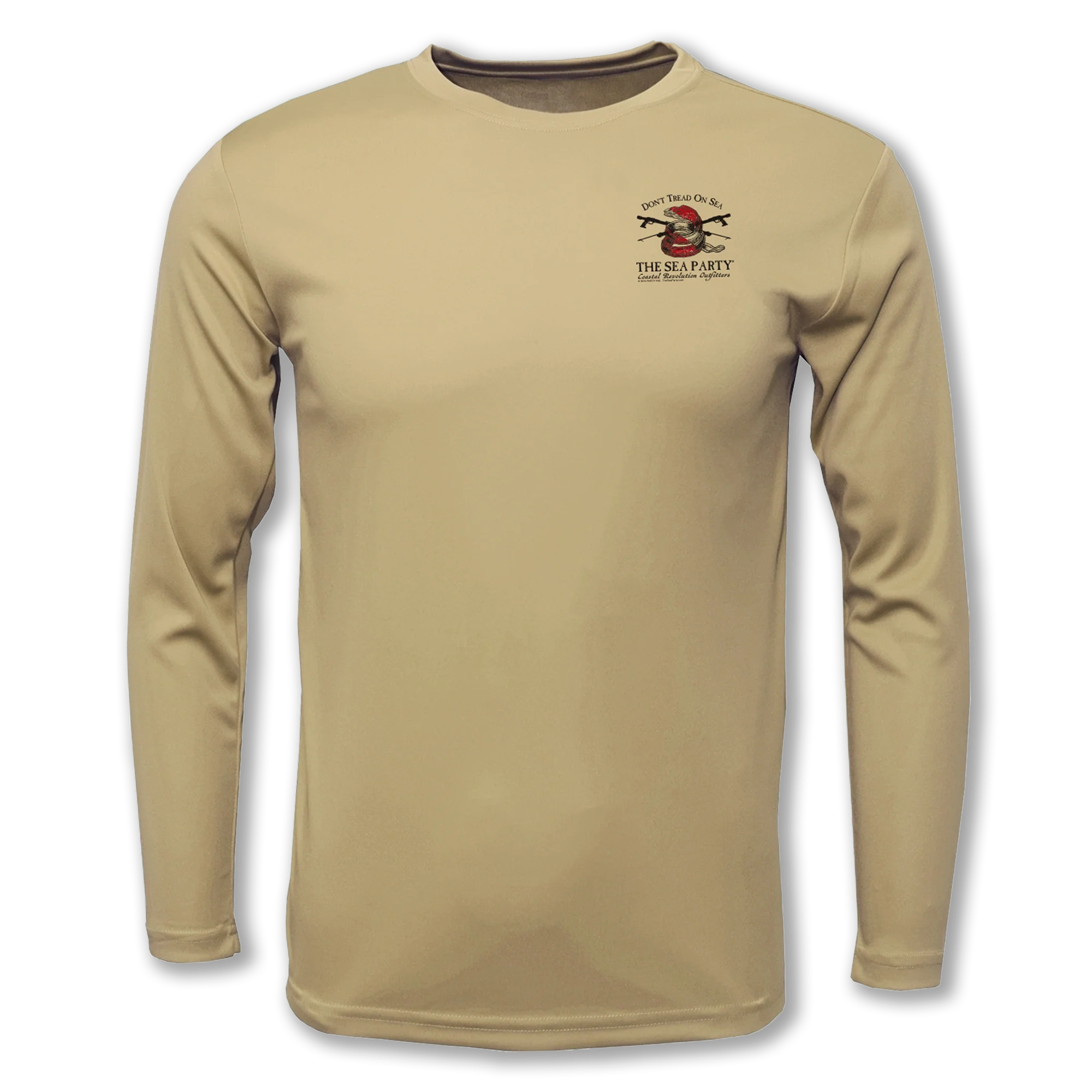 Diver Eel Logo LS Performance Crew