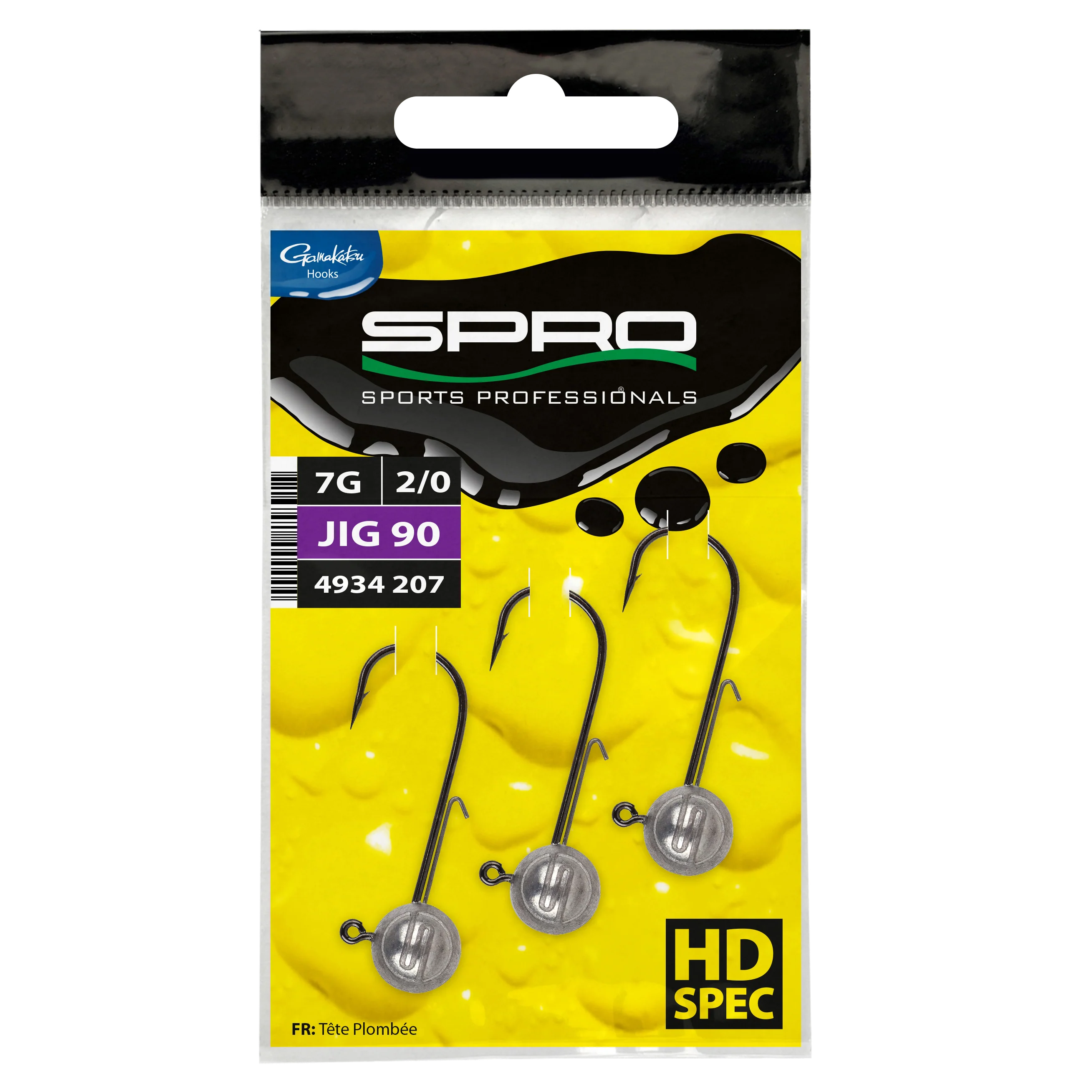 Tête plombée Spro Jig 90 HD Gamakatsu - Image 2