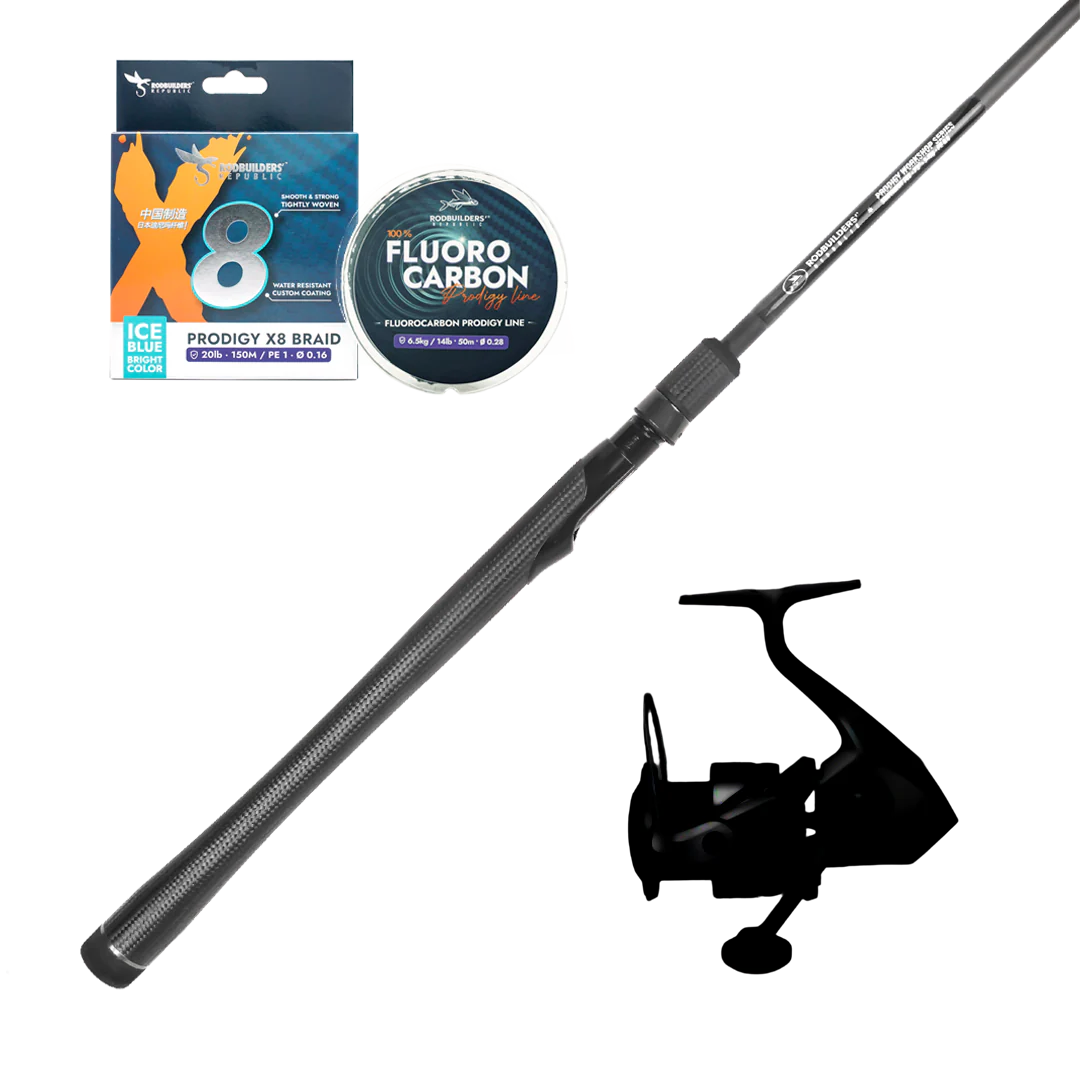 Pack canne + moulinet WKS SJ804-1HM All in one