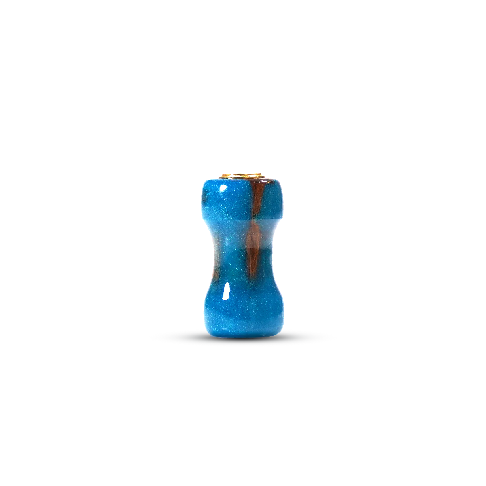 Poignée de moulinet Knob bois stabilisé artisanale - Image 7