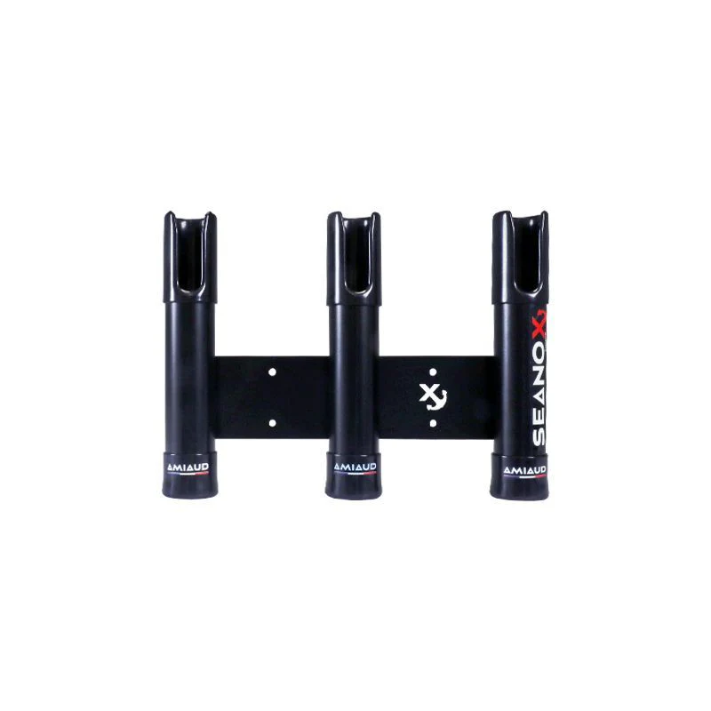 Porte-cannes inox Seanox 3 cannes - Image 2