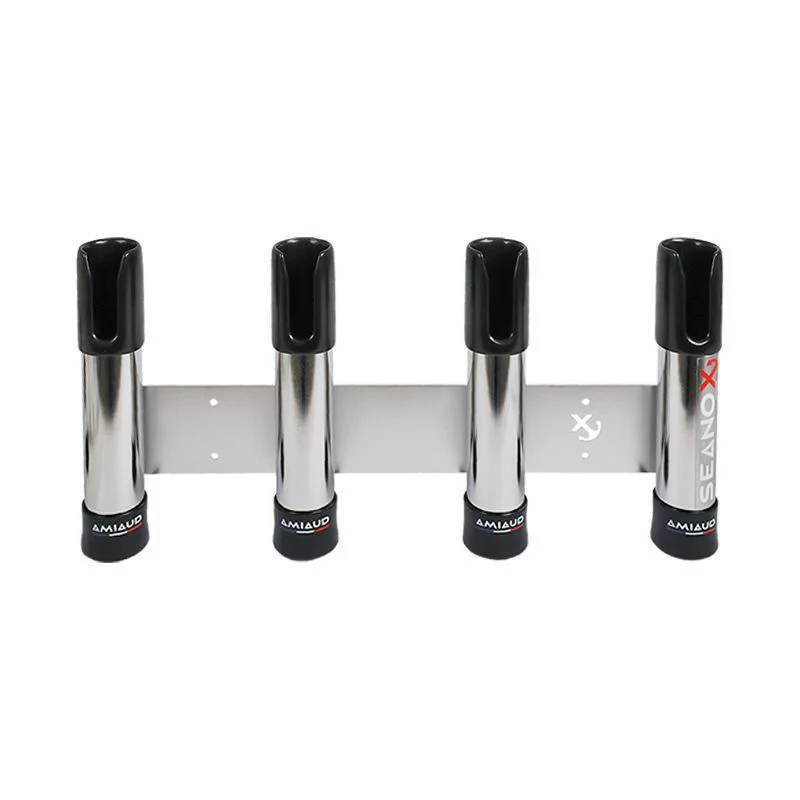 Porte-cannes inox Seanox 4 cannes - Image 3