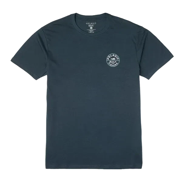 T-shirt Pelagic Premium Triblend Built Heather Navy