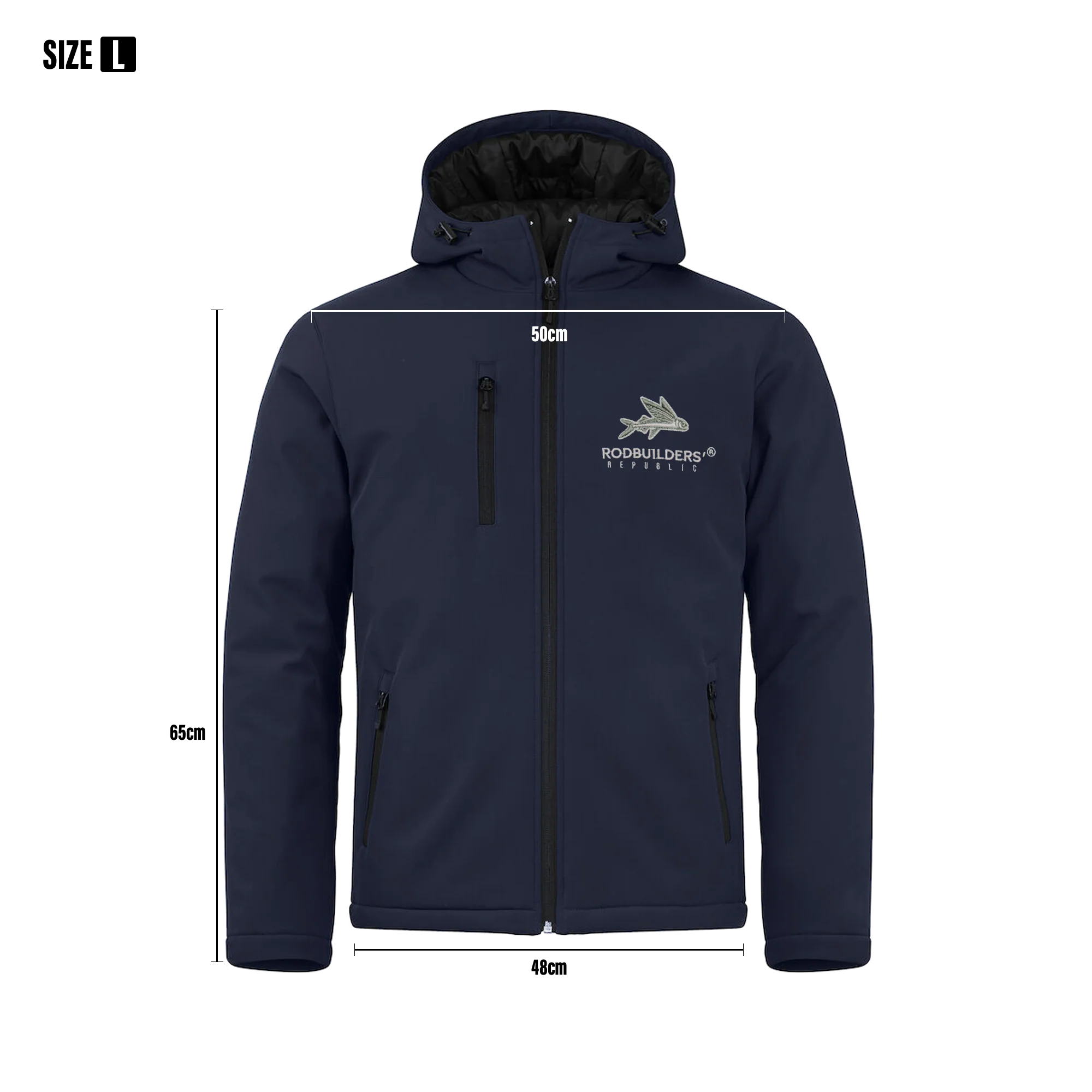 Softshell Rodbuilders' Republic à capuche - Image 3