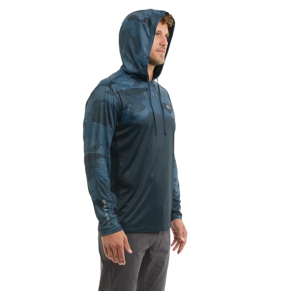 Haut à capuche Pelagic Vaportek UPF 50+ - Image 11